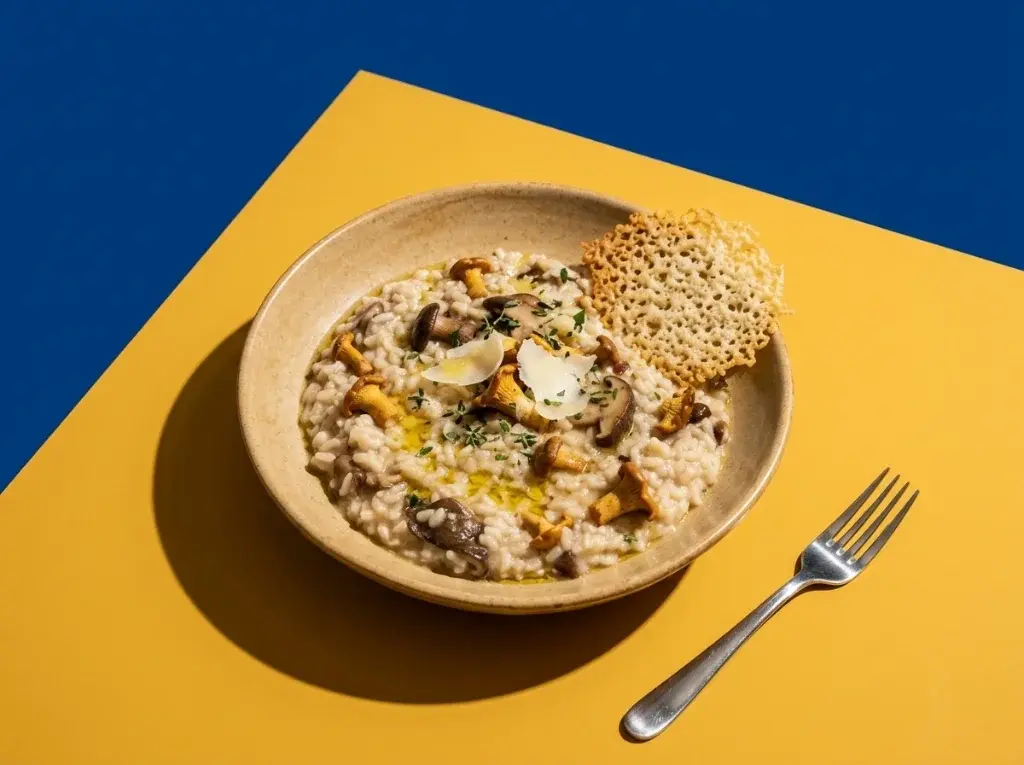 Color-Blocked Food Editorial